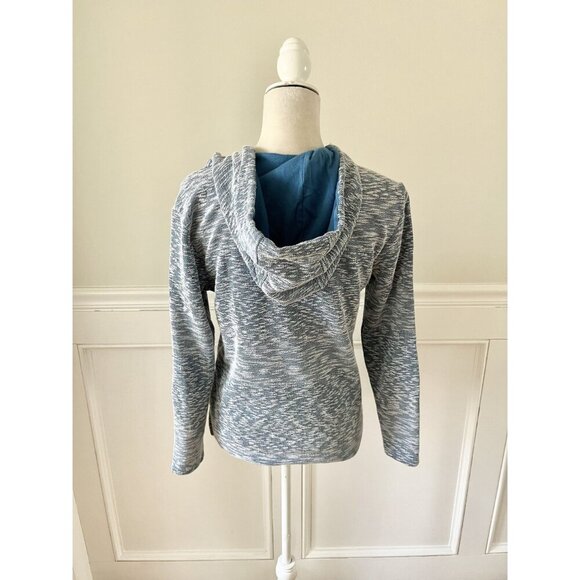 Hang Ten Baha Beach Pullover Hoodie Sweater S Heather Blue - Picture 3 of 4